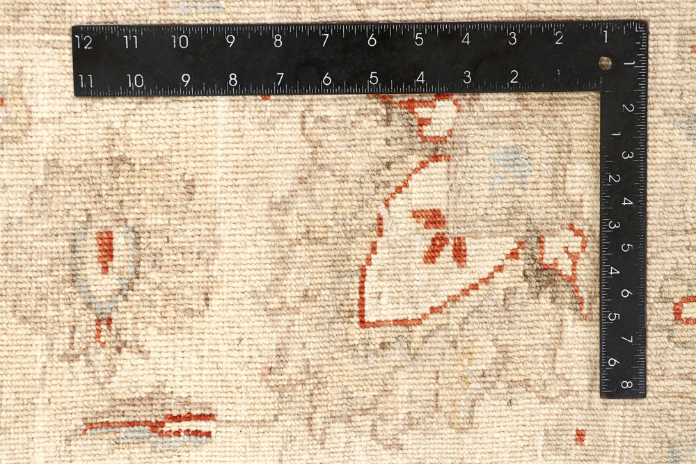 Dark Olive Green Ziegler 8' 8 x 11' 6 - No. 65065 - ALRUG Rug Store