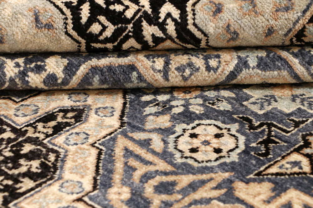 Dim Grey Mamluk 10' x 13' 3 - No. 65073 - ALRUG Rug Store