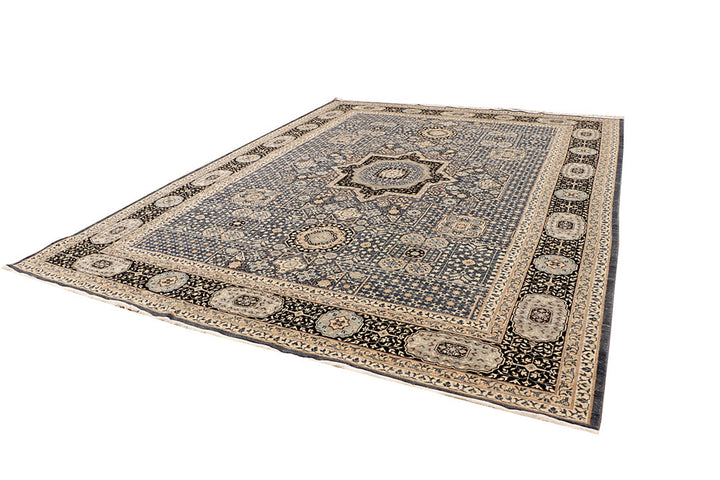 Dim Grey Mamluk 10' x 13' 3 - No. 65073 - ALRUG Rug Store