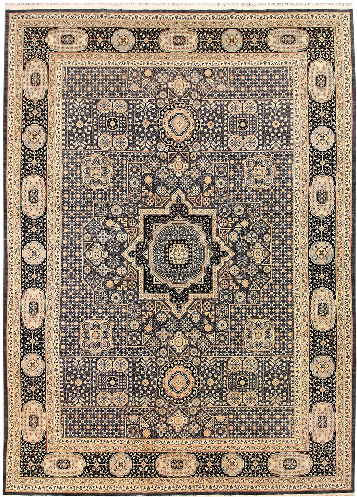 Dim Grey Mamluk 10' x 13' 3 - No. 65073 - ALRUG Rug Store
