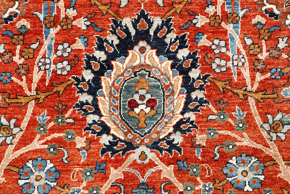 Orange Red Ziegler 9' x 11' 10 - No. 65074 - ALRUG Rug Store