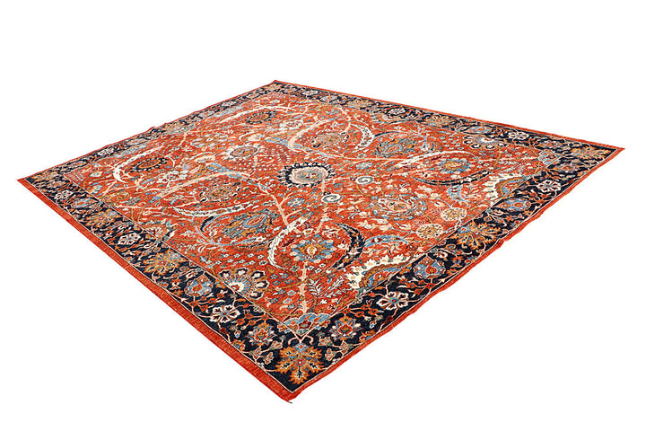Orange Red Ziegler 9' x 11' 10 - No. 65074 - ALRUG Rug Store