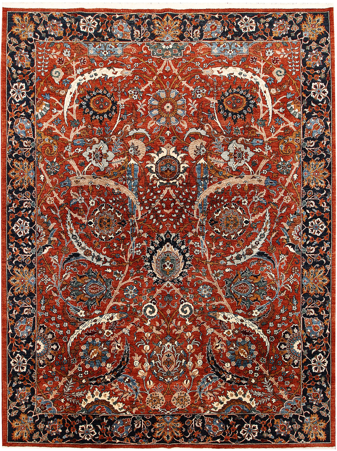 Orange Red Ziegler 9' x 11' 10 - No. 65074 - ALRUG Rug Store