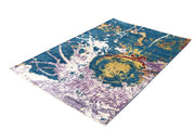 Multi Colored Abstract 4' 1 x 6' 3 - No. 65078 - ALRUG Rug Store