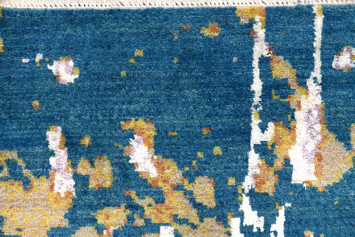 Multi Colored Abstract 4' 1 x 6' 2 - No. 65084 - ALRUG Rug Store