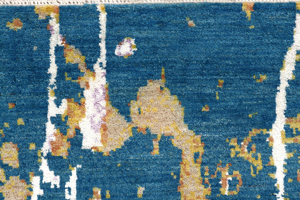 Multi Colored Abstract 4' 1 x 6' 2 - No. 65084 - ALRUG Rug Store