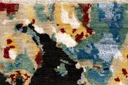 Multi Colored Abstract 4' 6 x 6' 11 - No. 65085 - ALRUG Rug Store