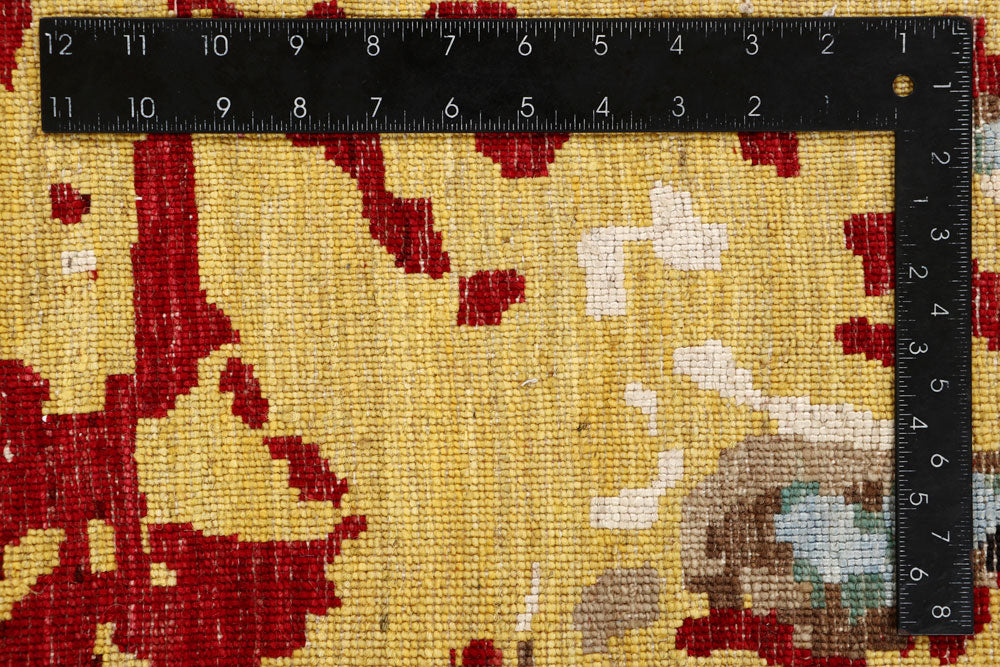 Multi Colored Abstract 4' 6 x 6' 11 - No. 65087 - ALRUG Rug Store