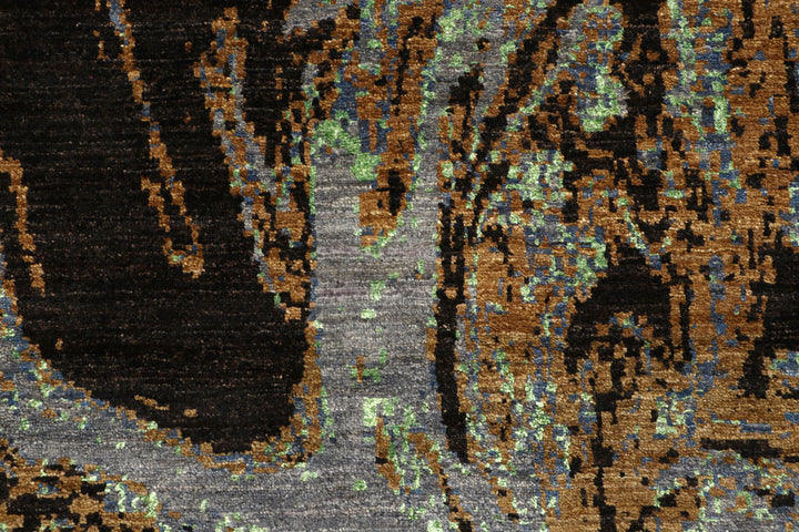 Multi Colored Abstract 5' x 8' 2 - No. 65089 - ALRUG Rug Store