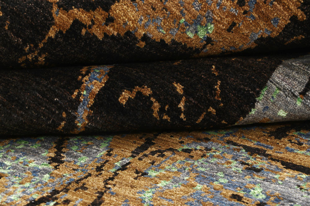 Multi Colored Abstract 5' x 8' 2 - No. 65089 - ALRUG Rug Store