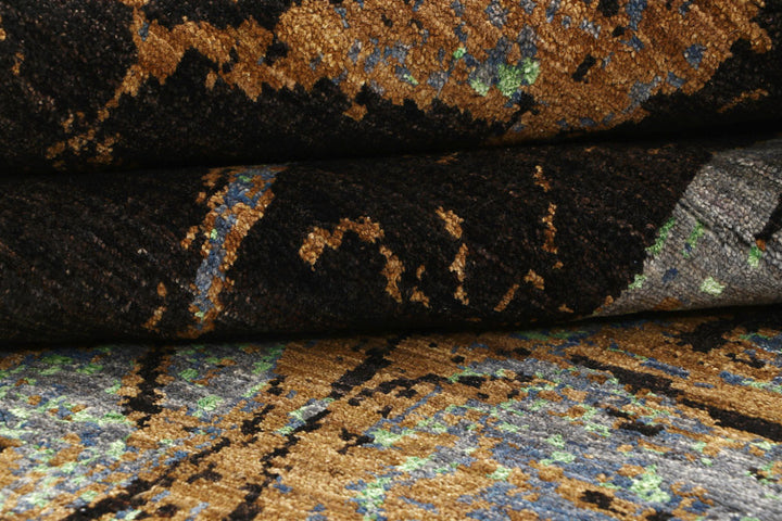 Multi Colored Abstract 5' x 8' 2 - No. 65089 - ALRUG Rug Store