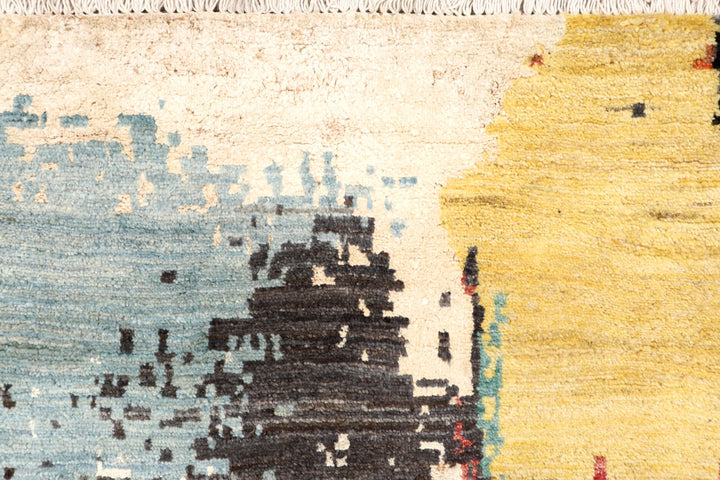 Multi Colored Abstract 5' 7 x 9' 3 - No. 65091 - ALRUG Rug Store