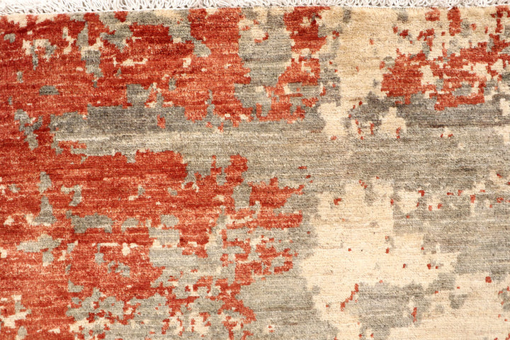 Multi Colored Abstract 5' 5 x 7' 9 - No. 65092 - ALRUG Rug Store