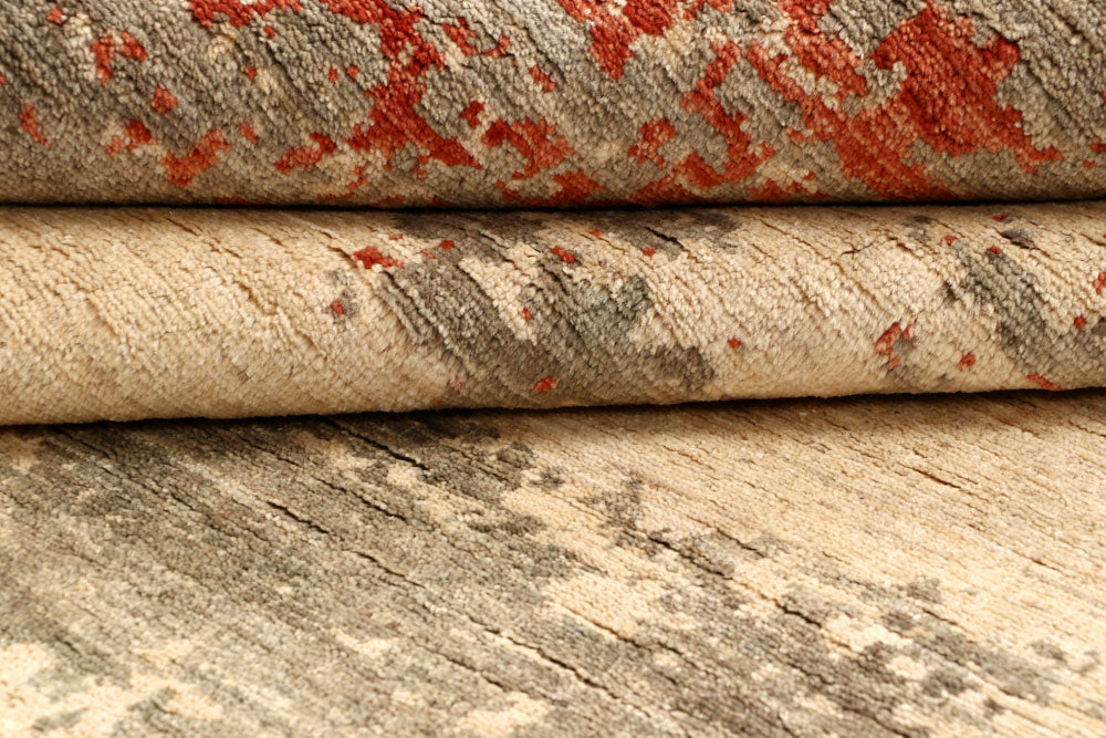 Multi Colored Abstract 5' 5 x 7' 9 - No. 65092 - ALRUG Rug Store