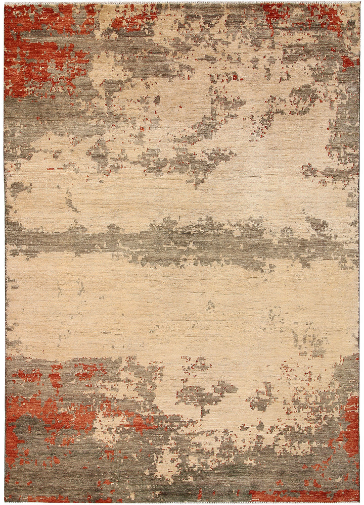 Multi Colored Abstract 5' 5 x 7' 9 - No. 65092 - ALRUG Rug Store