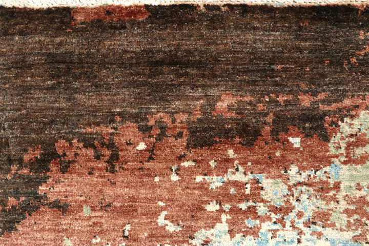 Multi Colored Abstract 6' 4 x 9' 7 - No. 65094 - ALRUG Rug Store