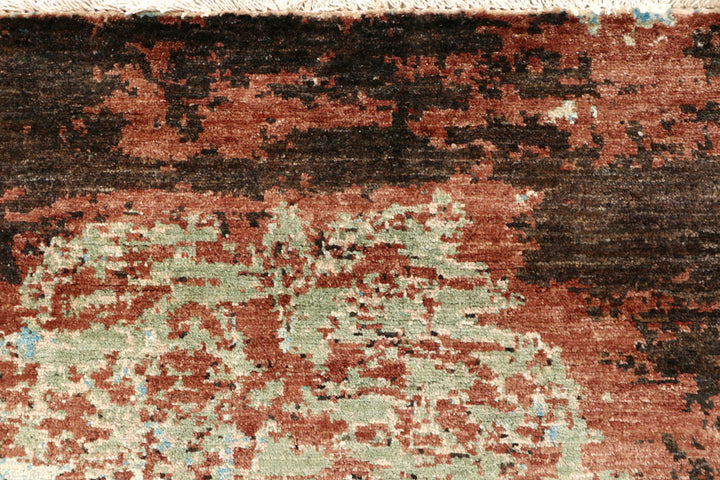 Multi Colored Abstract 6' 4 x 9' 7 - No. 65094 - ALRUG Rug Store