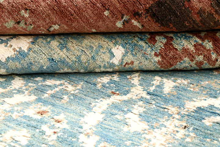 Multi Colored Abstract 6' 4 x 9' 7 - No. 65094 - ALRUG Rug Store