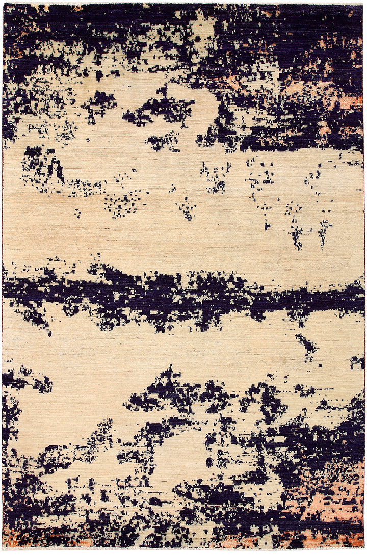 Wheat Abstract 6' x 8' 11 - No. 65096 - ALRUG Rug Store