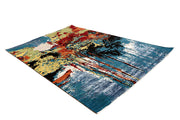 Multi Colored Abstract 6' 1 x 9' 1 - No. 65097 - ALRUG Rug Store