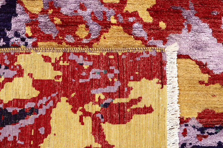 Multi Colored Abstract 5' 11 x 9' 1 - No. 65098 - ALRUG Rug Store