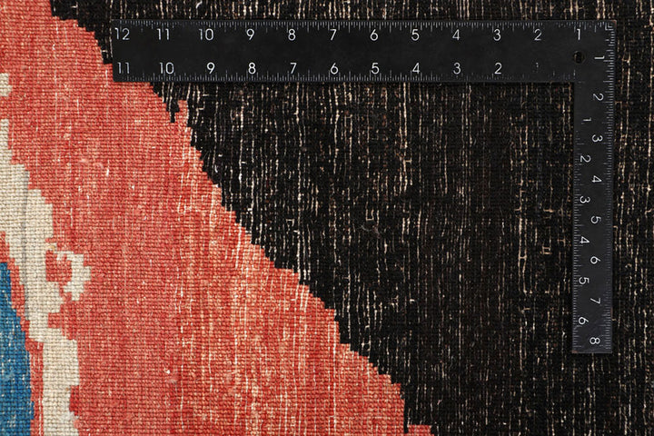 Multi Colored Abstract 6'  2" x 9'  5" - No. QA22053