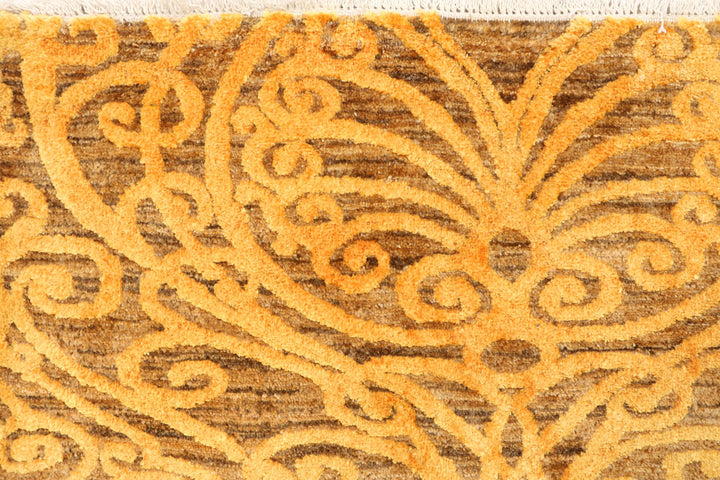 Goldenrod Abstract 6' 2 x 9' 5 - No. 65101 - ALRUG Rug Store