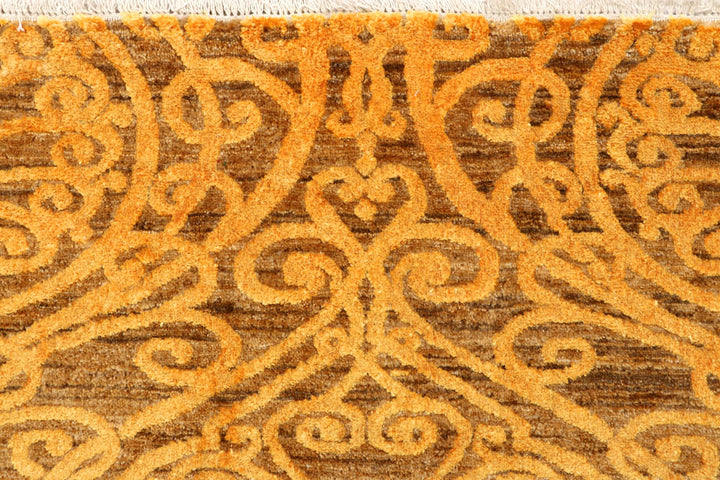 Goldenrod Abstract 6' 2 x 9' 5 - No. 65101 - ALRUG Rug Store