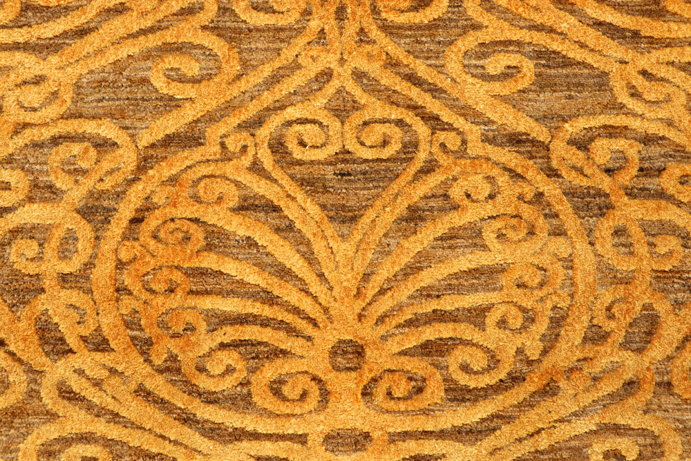 Goldenrod Abstract 6' 2 x 9' 5 - No. 65101 - ALRUG Rug Store