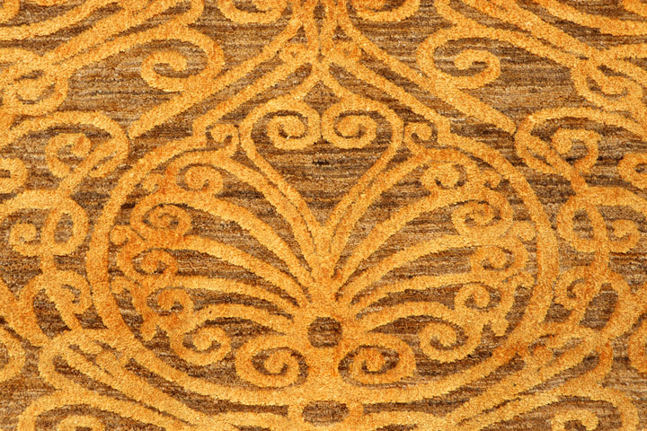 Goldenrod Abstract 6' 2 x 9' 5 - No. 65101 - ALRUG Rug Store