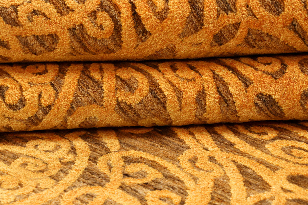 Goldenrod Abstract 6' 2 x 9' 5 - No. 65101 - ALRUG Rug Store