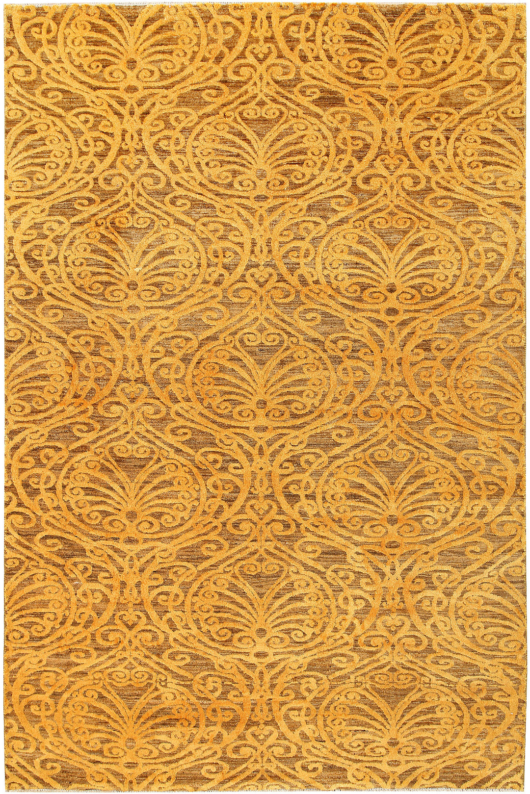Goldenrod Abstract 6' 2 x 9' 5 - No. 65101 - ALRUG Rug Store