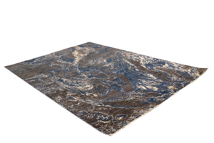 Multi Colored Abstract 6' 8 x 9' 7 - No. 65105 - ALRUG Rug Store