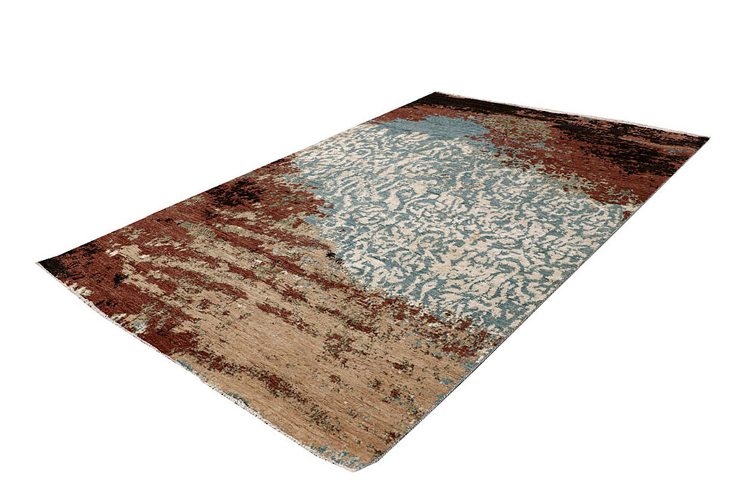 Multi Colored Abstract 6'  3" x 9'  8" - No. QA39932