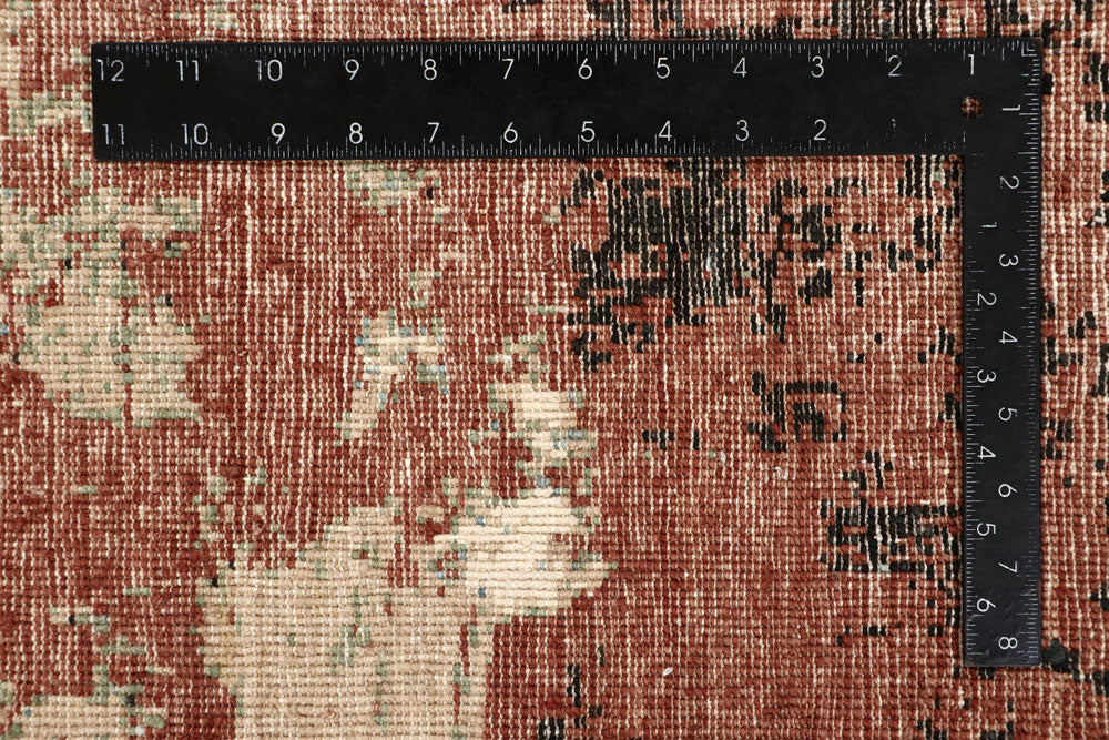 Multi Colored Abstract 6' 3 x 9' 8 - No. 65107 - ALRUG Rug Store