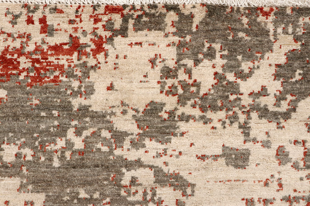 Bisque Abstract 6' 8 x 9' 9 - No. 65110 - ALRUG Rug Store