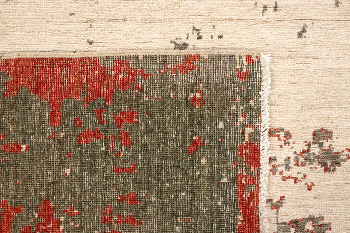 Bisque Abstract 6' 8 x 9' 9 - No. 65110 - ALRUG Rug Store