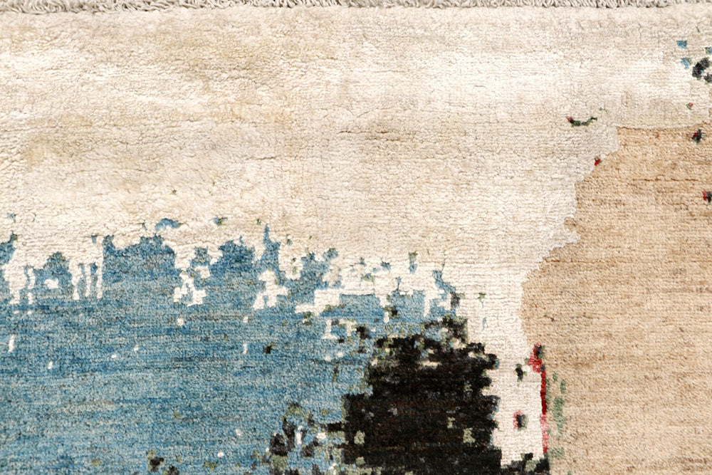 Multi Colored Abstract 6' 6 x 9' 7 - No. 65111 - ALRUG Rug Store