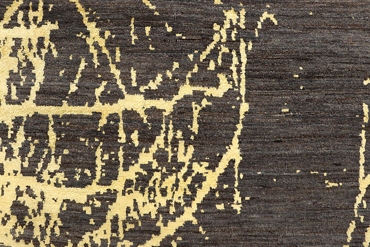 Saddle Brown Abstract 6' 3 x 9' 5 - No. 65112 - ALRUG Rug Store