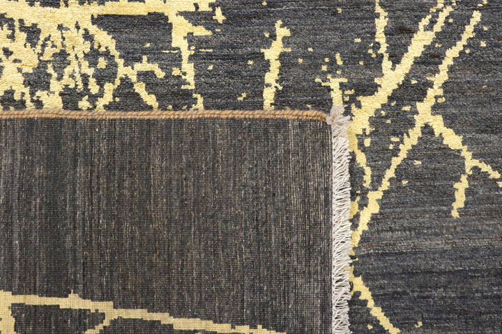 Saddle Brown Abstract 6' 3 x 9' 5 - No. 65112 - ALRUG Rug Store