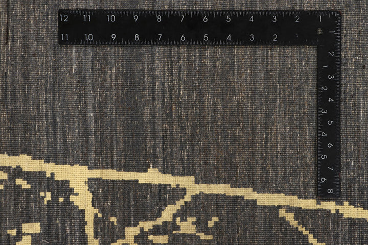 Saddle Brown Abstract 6' 3 x 9' 5 - No. 65112 - ALRUG Rug Store
