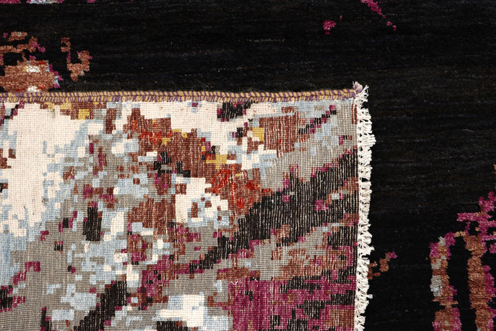 Multi Colored Abstract 6' x 9' 4 - No. 65113 - ALRUG Rug Store