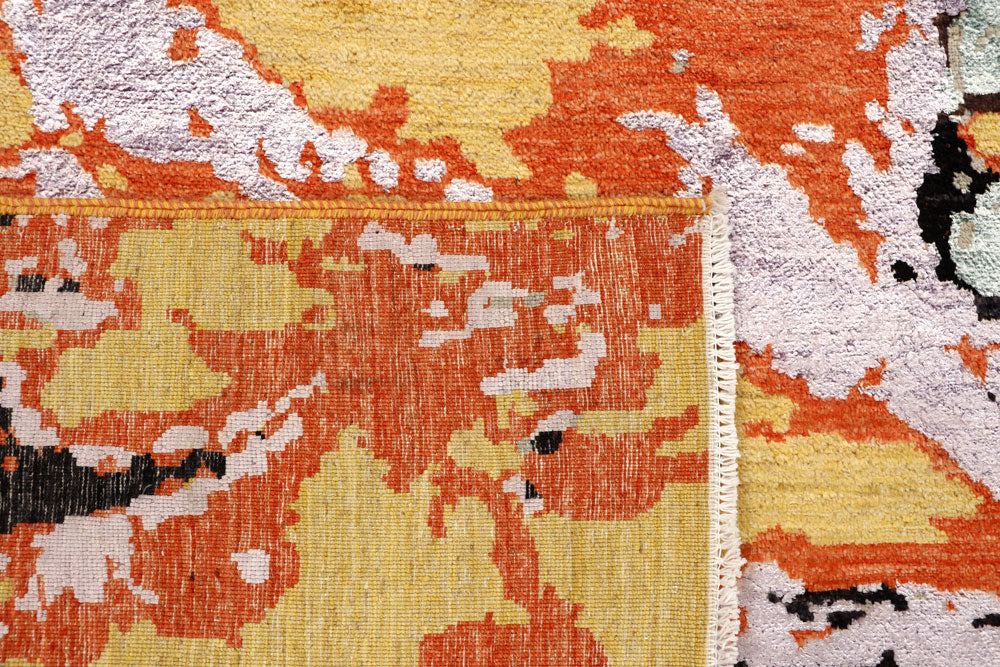 Multi Colored Abstract 6' 2 x 9' 5 - No. 65114 - ALRUG Rug Store