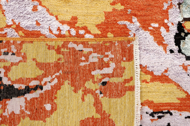 Multi Colored Abstract 6' 2 x 9' 5 - No. 65114 - ALRUG Rug Store