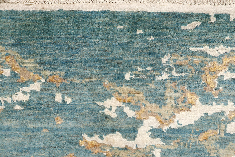 Multi Colored Abstract 6' 7 x 9' 9 - No. 65116 - ALRUG Rug Store