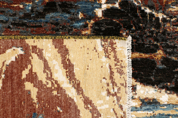 Multi Colored Abstract 6' 7 x 9' 9 - No. 65118 - ALRUG Rug Store