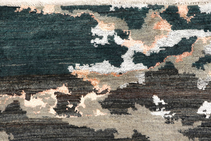 Multi Colored Abstract 6' 2 x 8' 11 - No. 65119 - ALRUG Rug Store