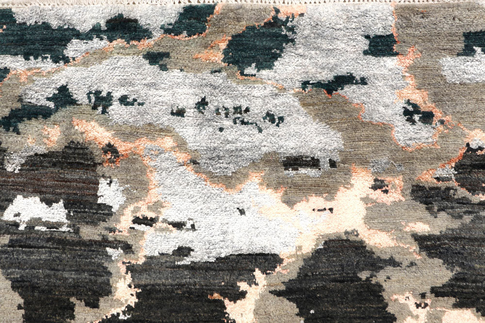 Multi Colored Abstract 6' 2 x 8' 11 - No. 65119 - ALRUG Rug Store