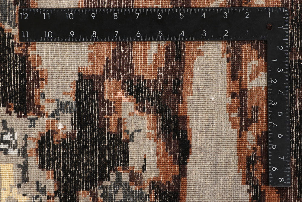 Multi Colored Abstract 6' 2 x 8' 11 - No. 65119 - ALRUG Rug Store