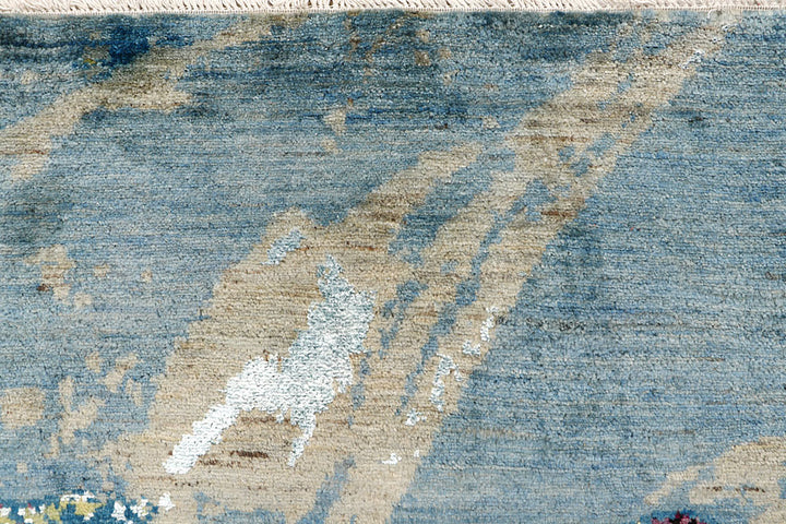 Multi Colored Abstract 6' 2 x 9' 5 - No. 65120 - ALRUG Rug Store